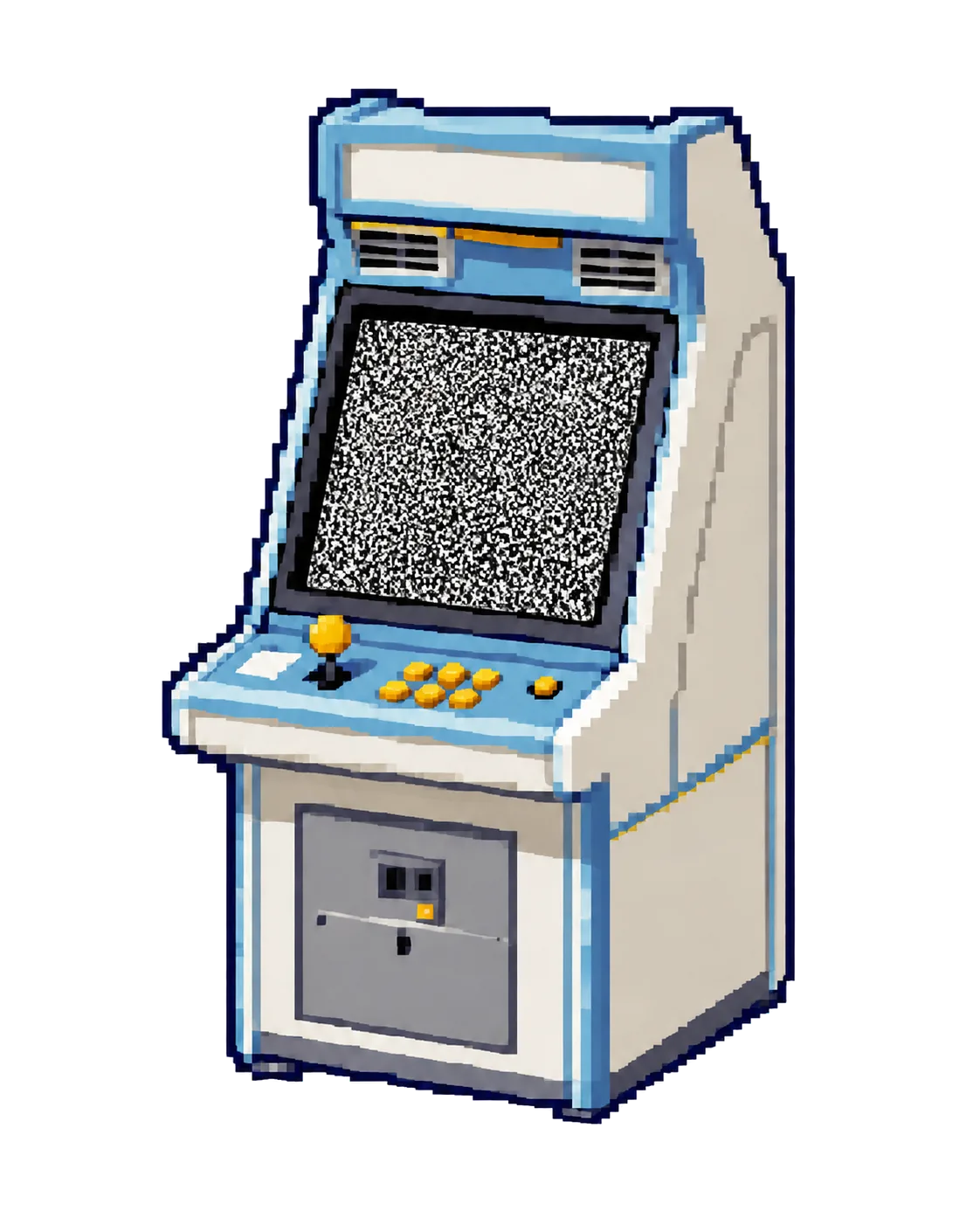砂嵐のゲーム筐体