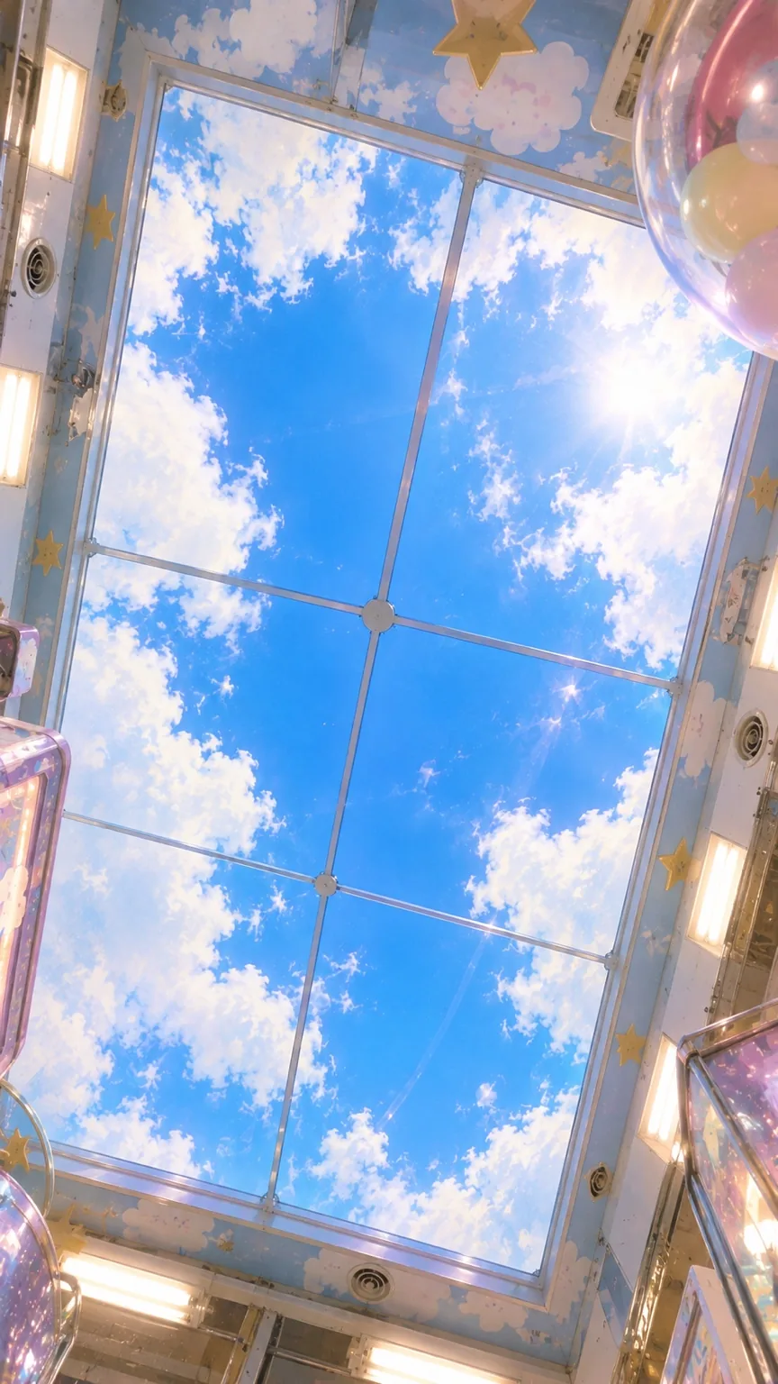 人工青空の天井